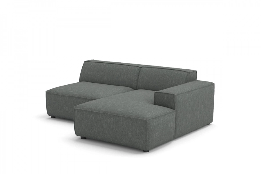 Model MODULARIS NB (niski bok) - Modularis NB sofa 1,5 osobowa + longchair prawy